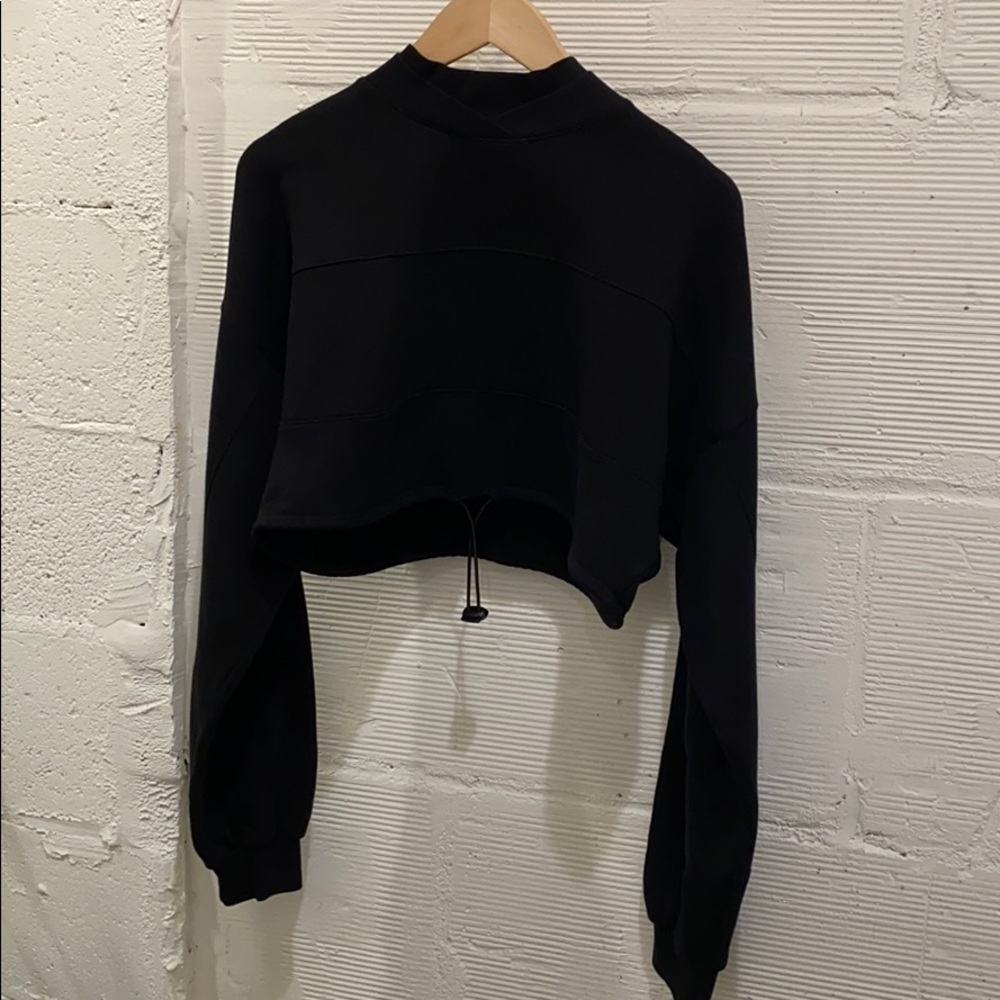 Joah Brown Draw Cord Crop